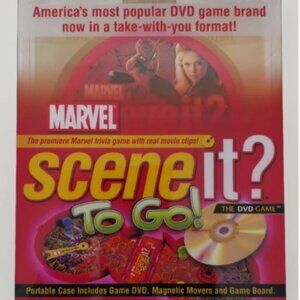 Marvel Scene It? To Go! The DVD Premiere Trivia Game New in Pkg (2007)